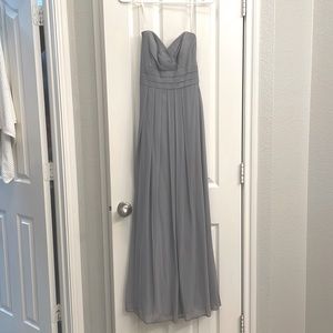 Charcoal Grey Bridesmaid Dress